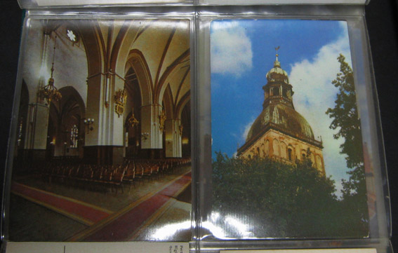 Альбом открыток с видами Риги 1970е-80е гг. 40 открыток