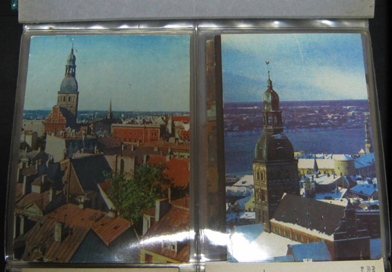 Альбом открыток с видами Риги 1970е-80е гг. 40 открыток