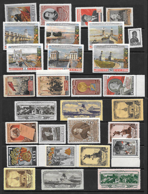 Годовой набор марок 1953 г.