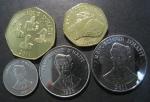 Набор монет Гаити 1995, 1997, 2011 гг. 5 монет