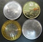 Набор монет. Индия. 2010 год