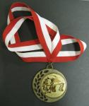 Медаль 1 место. Чемпионат по шахматам. Рига 2006 г.