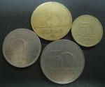 Набор монет Венгрия. 5, 10, 20, 50 форинтов