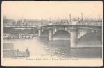 Почтовая карточка. Париж. Вид на пл. Конкорд и мост. Выпуск 1910 год