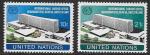 Северная Америка ООН 1974 г. Открытие нового офиса международной организации защиты труда, 2 марки