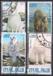 Малави 2010 год. Фауна Арктики. 4 гашеные марки