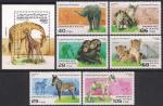 Западная Сахара 1996 год. Африканская фауна (307.16). 6 марок + блок