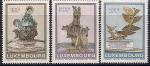 Люксембург 1990 год. Фонтаны. 3 марки