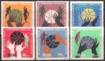 Польша 1963 год. Филвыставка европейских спортивных марок во Врацлаве. 6 марок