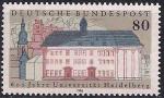 ФРГ 1986 год. 600 лет Гейдельбергскому университету. 1 марка
