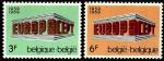 Бельгия 1969 год. Европа. 2 марки