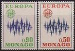 Монако 1972 год. Европа. Сотрудничество. 2 марки