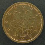 1 евро цент 2013 год. Германия