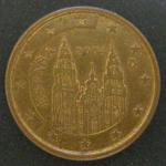 1 евро цент 2004 год. Испания