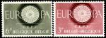 Бельгия 1960 год. Европа. 2 марки 