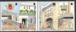 Гибралтар 1990 год. Европа СЕПТ. Почтовые учреждения, 2 марки