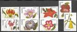 Уганда 1988 год. Местная флора, цветы, 8 марок