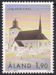 Финляндия (Аландские острова) 1999 год. Кирха общины Лумпарланда. 1 марка