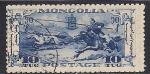 Монголия 1932 год. Всадник на лошади. 1 гашёная марка из серии