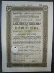 Германия III рейх. Банковский пенсионный сертификат на 1000 рейхсмарок. 1927 г.