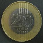 Монета 200 форинтов 2010 год Венгрия