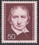 Западный Берлин (Германия) 1975 год. 125 лет со дня смерти скульптора Годфрида Шадов. 1 марка