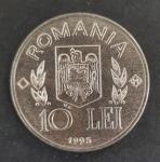 Монета Румыния 1995 год. 10 лей
