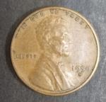 Монета 1 цент США 1950 год