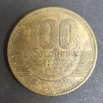 Монета Коста-Рика 2007 год. 100 колон