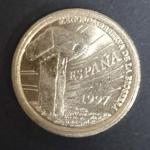 Монета Испания 1997 год. 5 песет