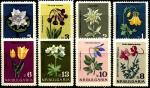 Болгария 1963 год. Лекарственные травы и цветы. 8 марок 