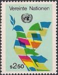ООН Вена 1980 год. Голубь мира. 1 марка