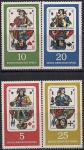 ГДР 1967 год. Немецкие игральные карты. 4 марки