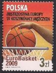Польша 2009 год. Первенство Европы по баскетболу (281.4447). 1 марка