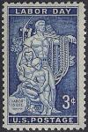 США 1956 год. День труда. 1 марка