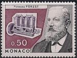 Монако 1974 год. 60 лет со дня смерти изобретателя Фернанда Фореста. 1 марка