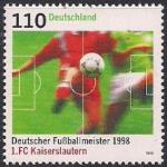 ФРГ 1998 год. Чемпионат Германии по футболу в 1998 году. 1 марка