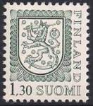 Финляндия 1983 год. Государственный герб. 1 марка