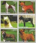 Нахичевань (Азербайджан) 1999 год. Собаки (238.11). 6 марок