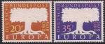 ФРГ 1957 год. Европа. 2 марки