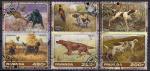 Руанда 2017 год. Собаки. 6 гашеных марок