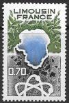 Франция, 1976 год. Регионы Франции. Лимузен. 1 марка