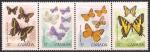 Канада 1998 год. Бабочки. 4 марки
