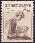 Австрия 1955 год. День почтовой марки. 1 марка