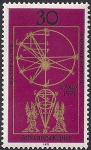 ФРГ 1971 год. 400 лет со дня рождения астронома Й. Кеплера. 1 марка