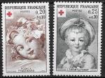 Франция 1962 г., Красный крест, 2 марки