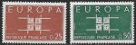 Франция 1963 г., Европа СЕПТ, 2 марки