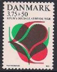 Дания 1993 год. 75 лет организации юных христиан в Дании. 1 марка