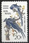 США 1967 год. Птицы, 1 марка. АВИА