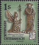 Австрия 1995 год. Скульптуры монастырей Бенедиктского Ордена. 1 марка